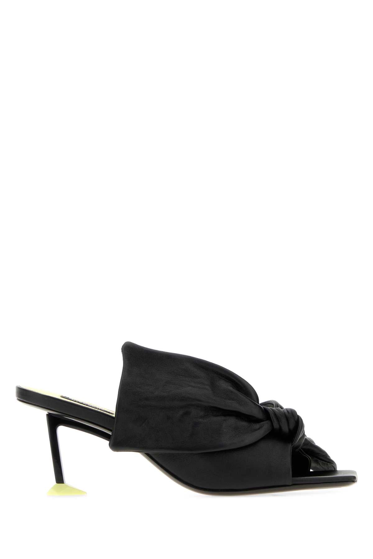 Givenchy Boudoir Bow Sandal — Black