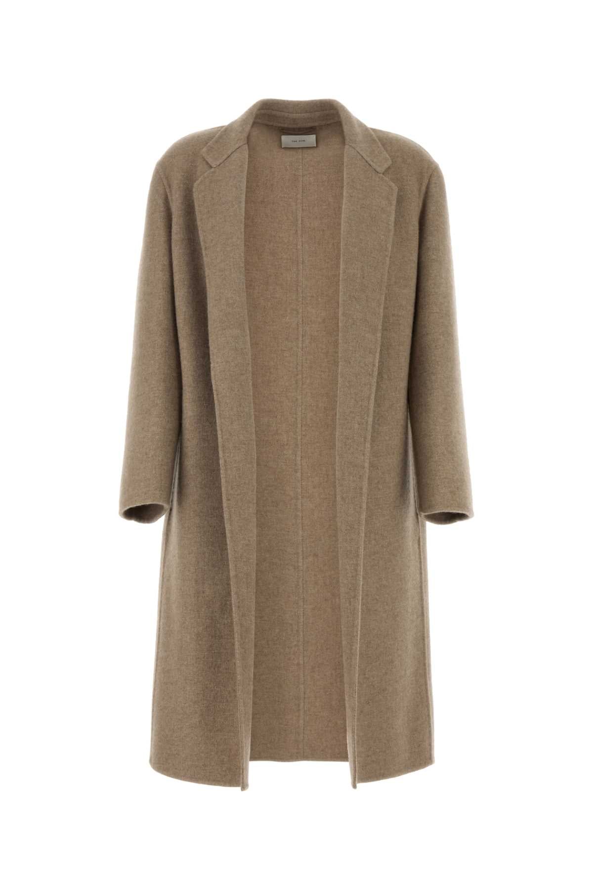 The Row Fedra Coat — Beige