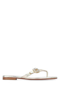 Roger Vivier Infradito Sandal — Gold