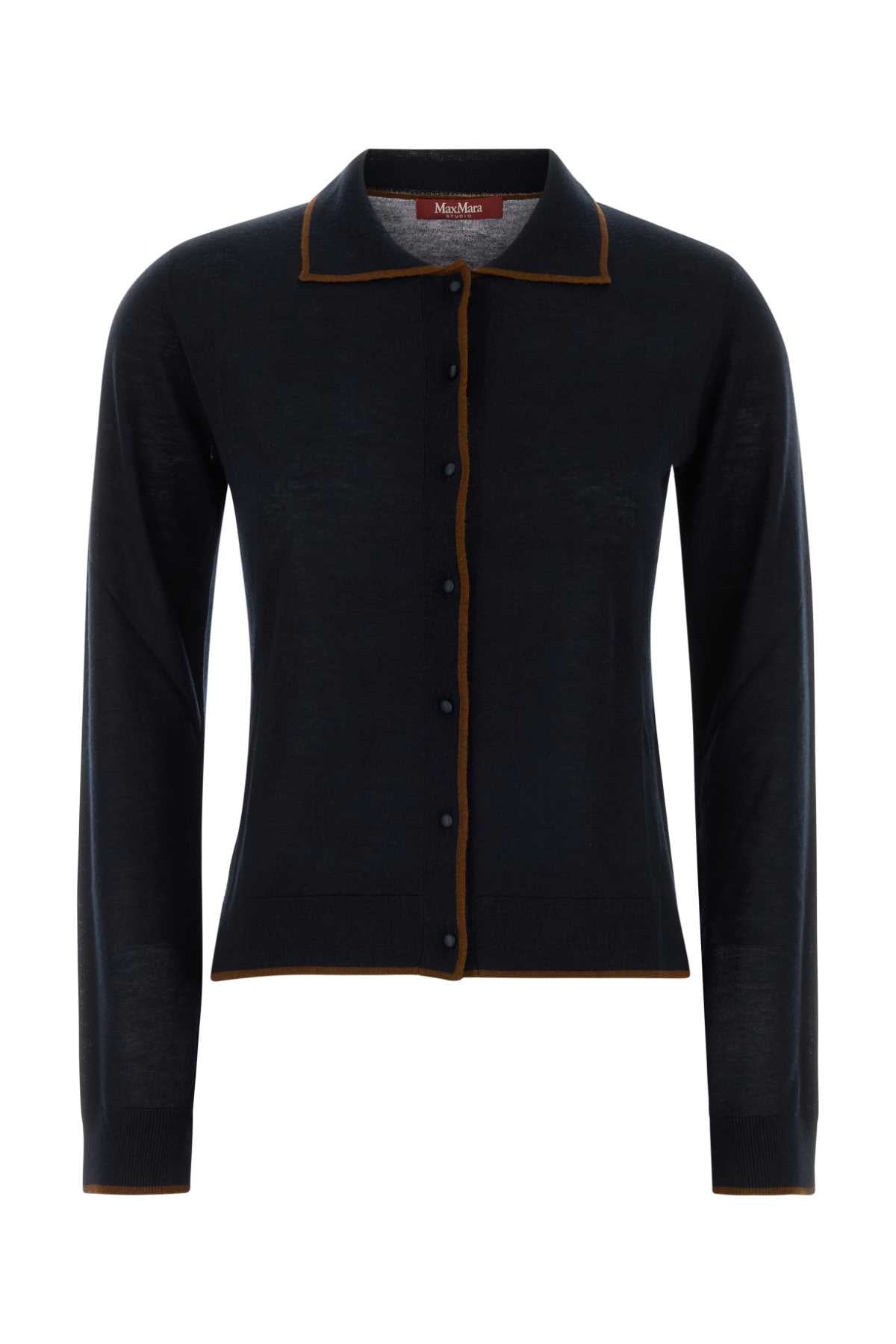 Mm Studio Targo Cardigan — Navy