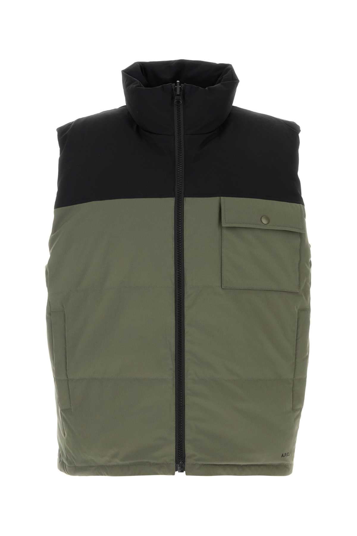 A.P.C. Down Jacket — Green