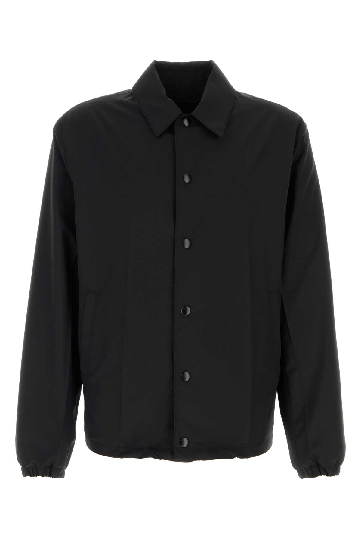 Prada Wool Blend Jacket — Black
