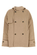 JW Anderson Peacoat Coat — Beige