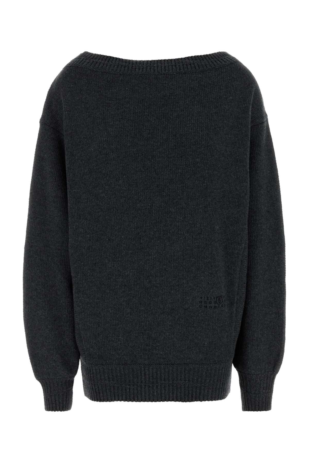 MM6 Maison Margiela Dress Sweater Dress — Gray