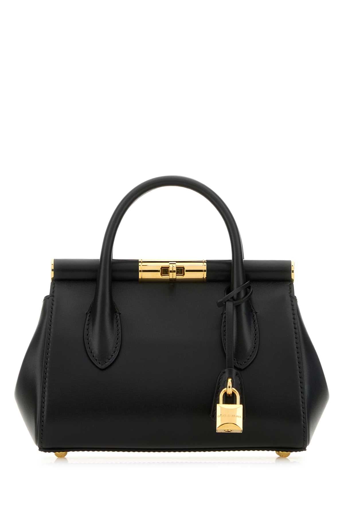 Dolce & Gabbana Marlene Top Handle Bag — Black