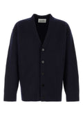 Jil Sander Wool Cardigan — Navy
