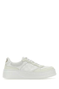 Gucci Perforated Leather Sneaker — White