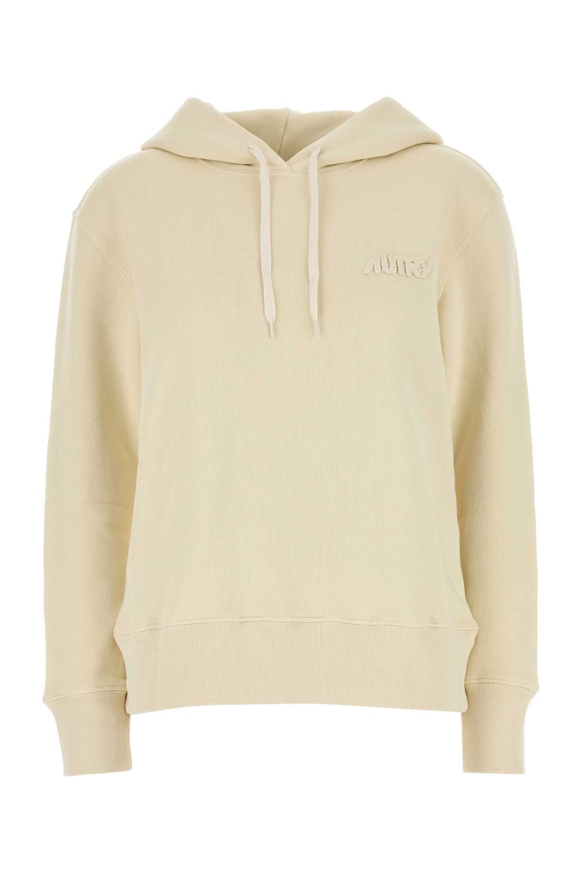 Autry Cotton Hoodie Hoodie — Beige