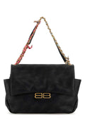 Balenciaga Chain Shoulder Bag — Black
