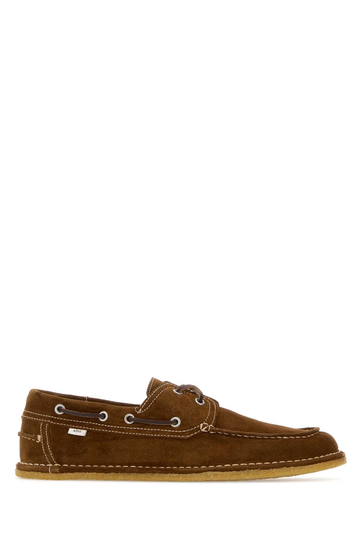 AMI Paris Shoes Loafer — Brown