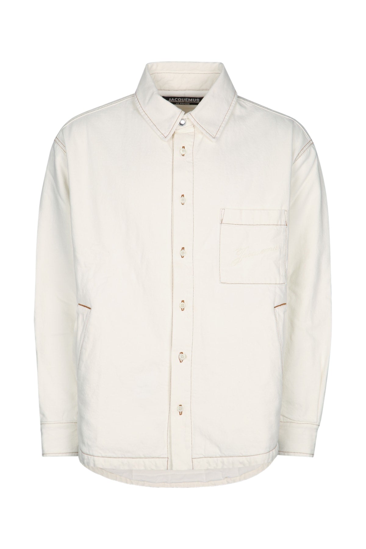 Jacquemus La Chemise Boulanger Shirt — White
