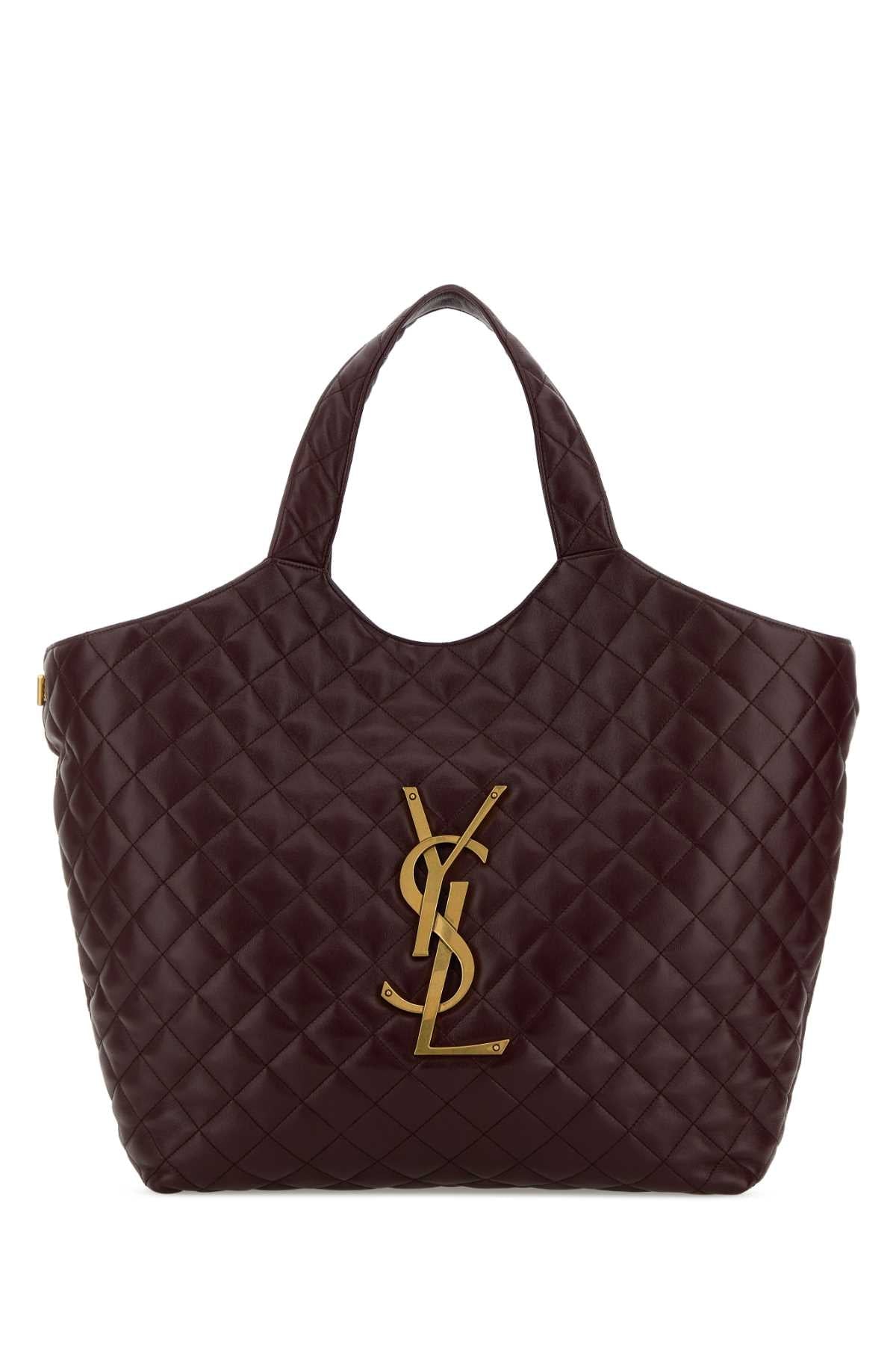 Saint Laurent Icare Tote Bag — Purple
