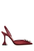 Amina Muaddi Begum Slingback Heel — Red