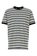 Prada Striped Cotton T-Shirt — Multicolor