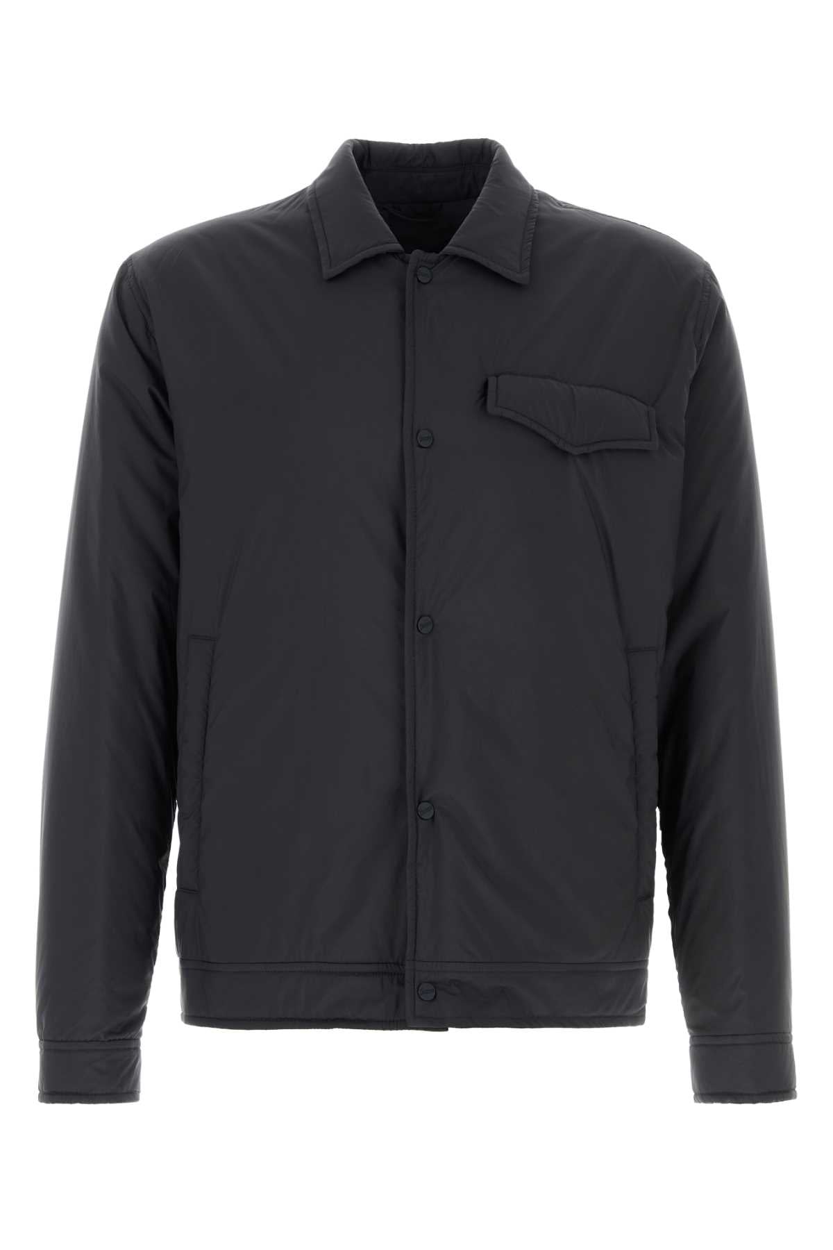 Herno Polyester Jacket — Blue