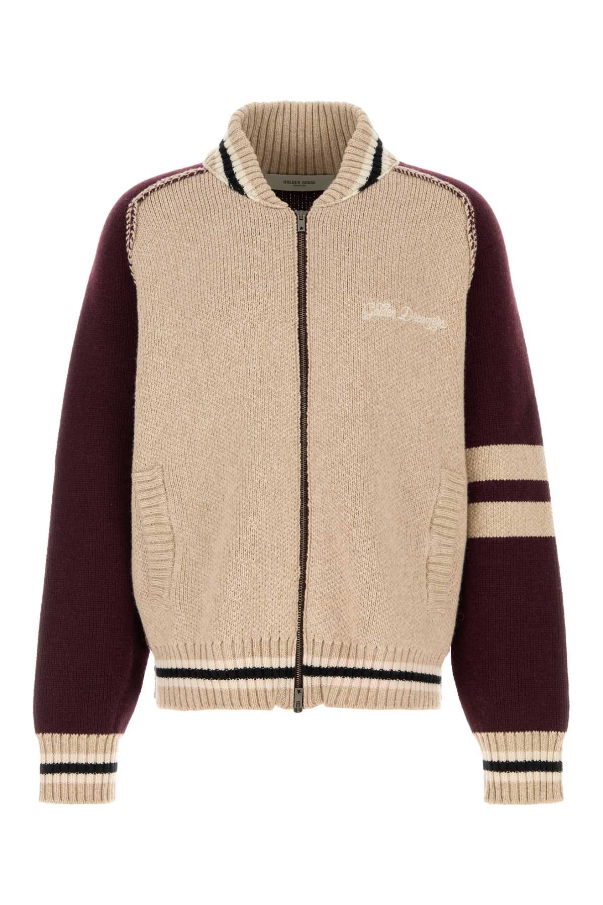 Golden Goose Deluxe Brand Unisex Cardigan — Beige