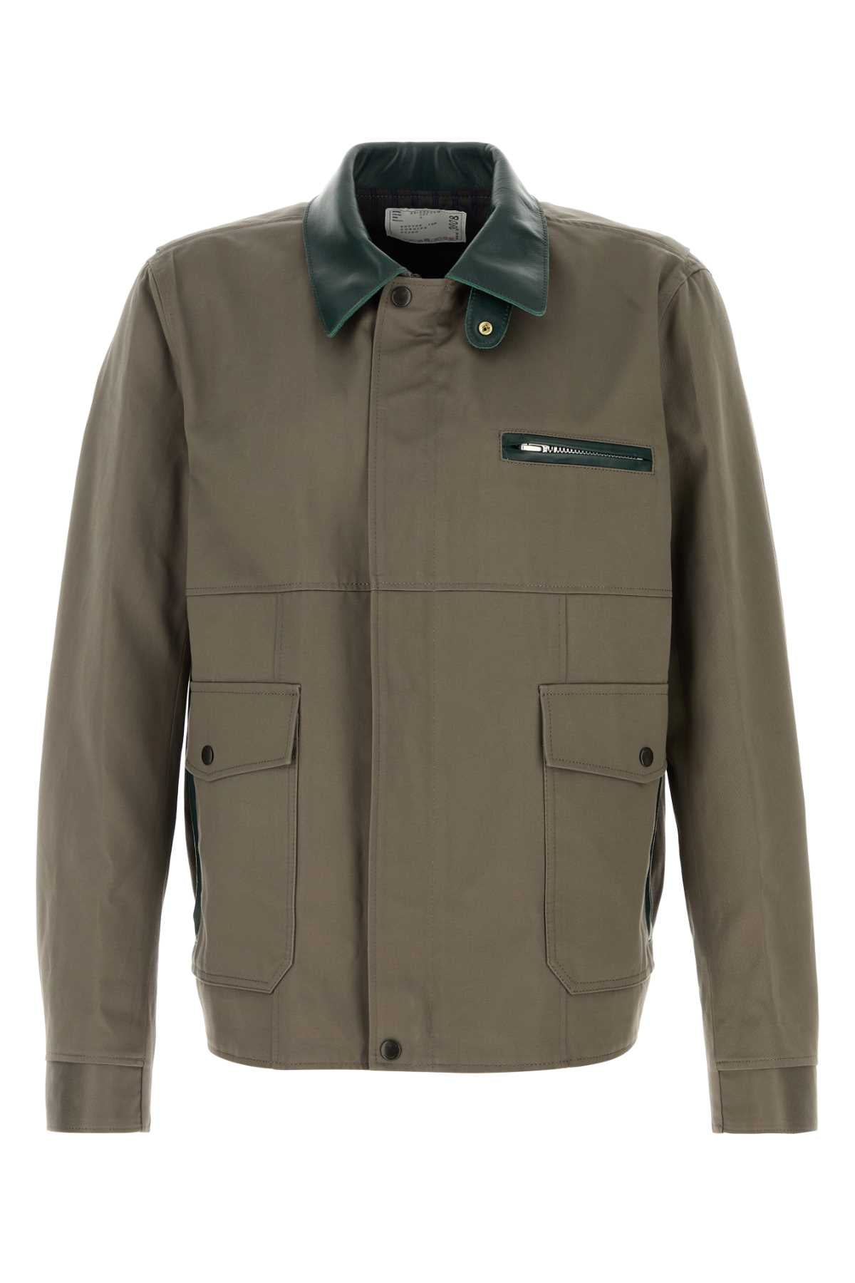 Sacai Chino Jacket — Gray