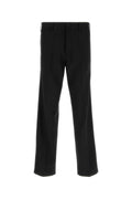 Prada Wool Gabardine Trousers — Black