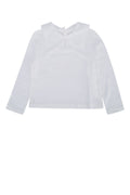 Polo Ralph Lauren Peter Pan Collar Knit T-Shirt — White