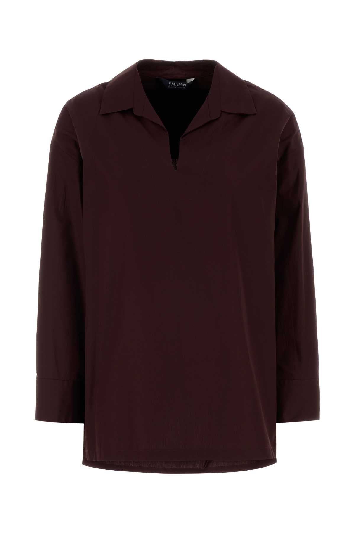 S Maxmara Cristel Blouse — Purple