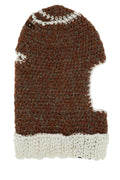 Vitelli CUFFIA Regenerated Yarns Balaclava — Brown