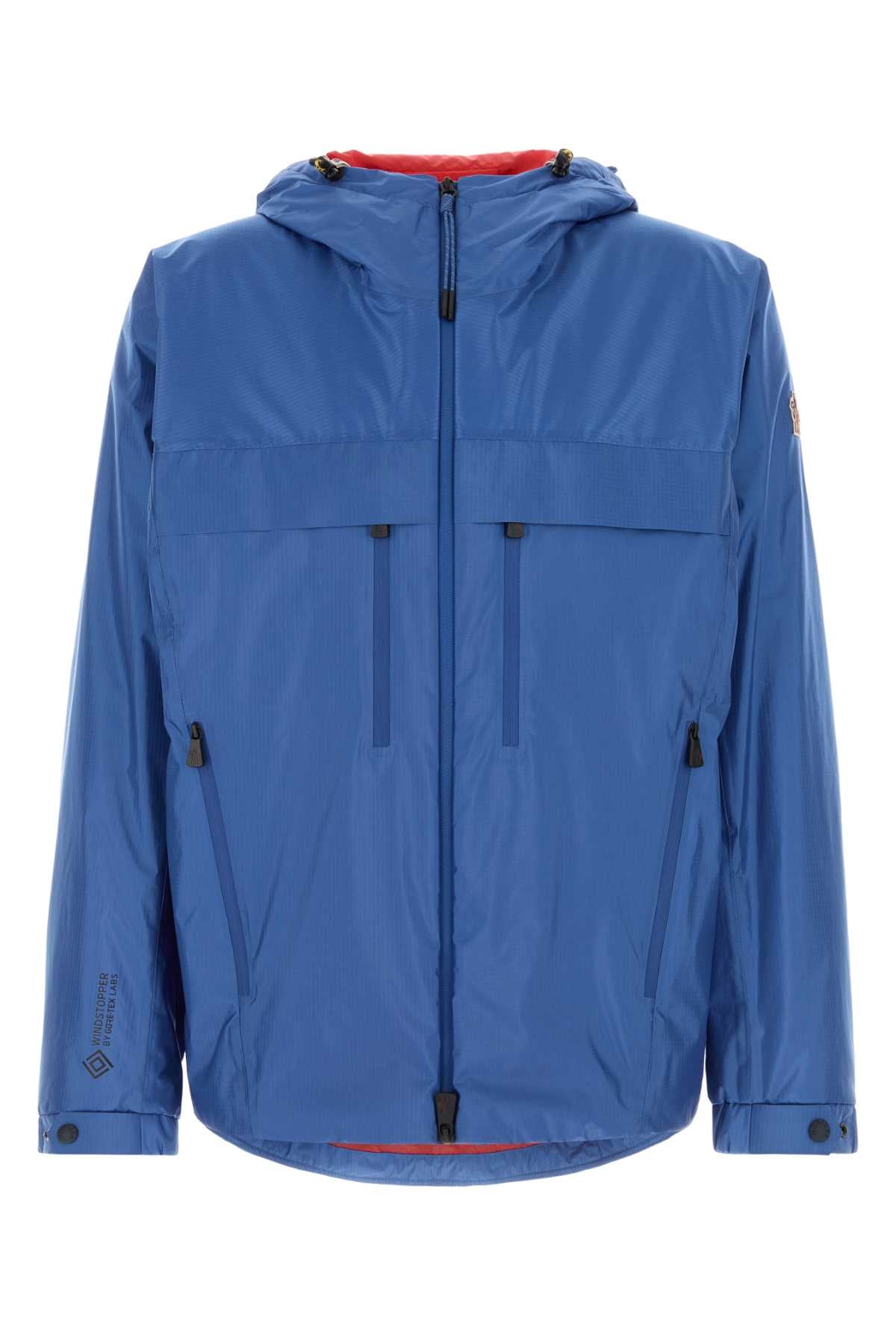Moncler Grenoble Jacket Down Jacket — Blue