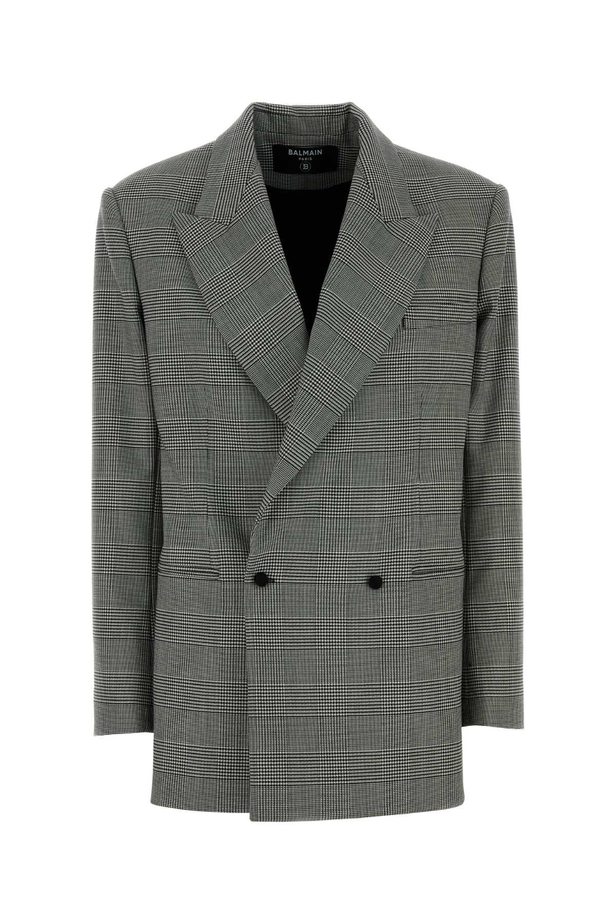 Balmain Wales Blazer — Gray