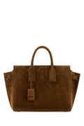 Saint Laurent Sac de Jour Top Handle Bag — Brown