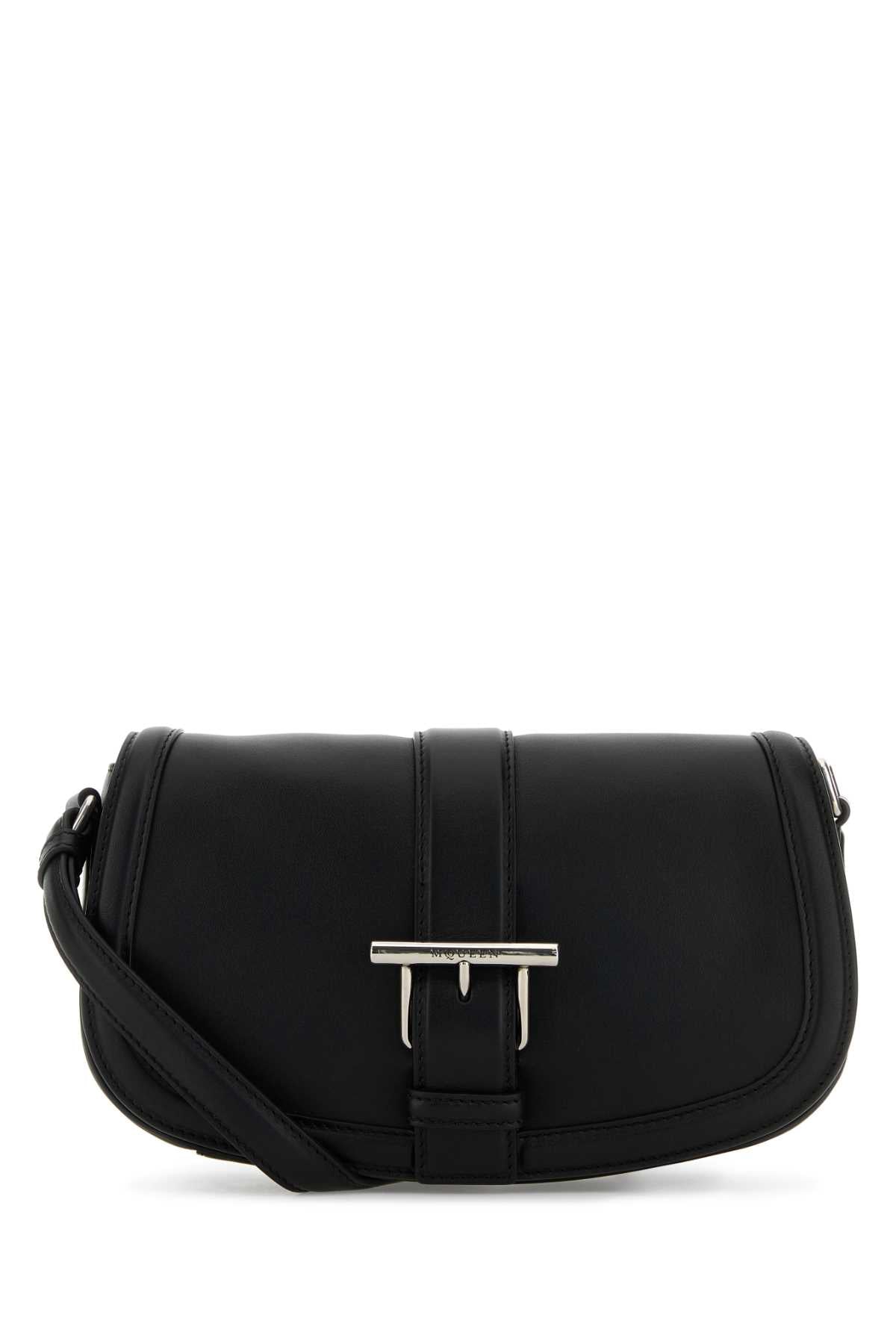 Alexander McQueen Satchel Crossbody Bag — Black