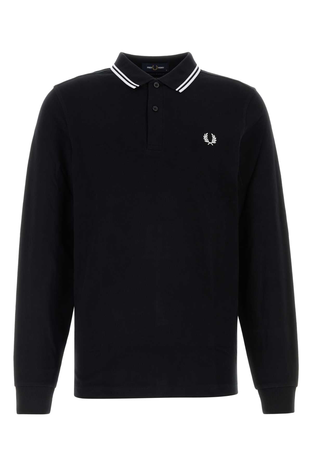 Fred Perry Twin Tipped Polo Shirt — Black