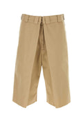 Givenchy Polyester Blend Bermuda Shorts — Beige