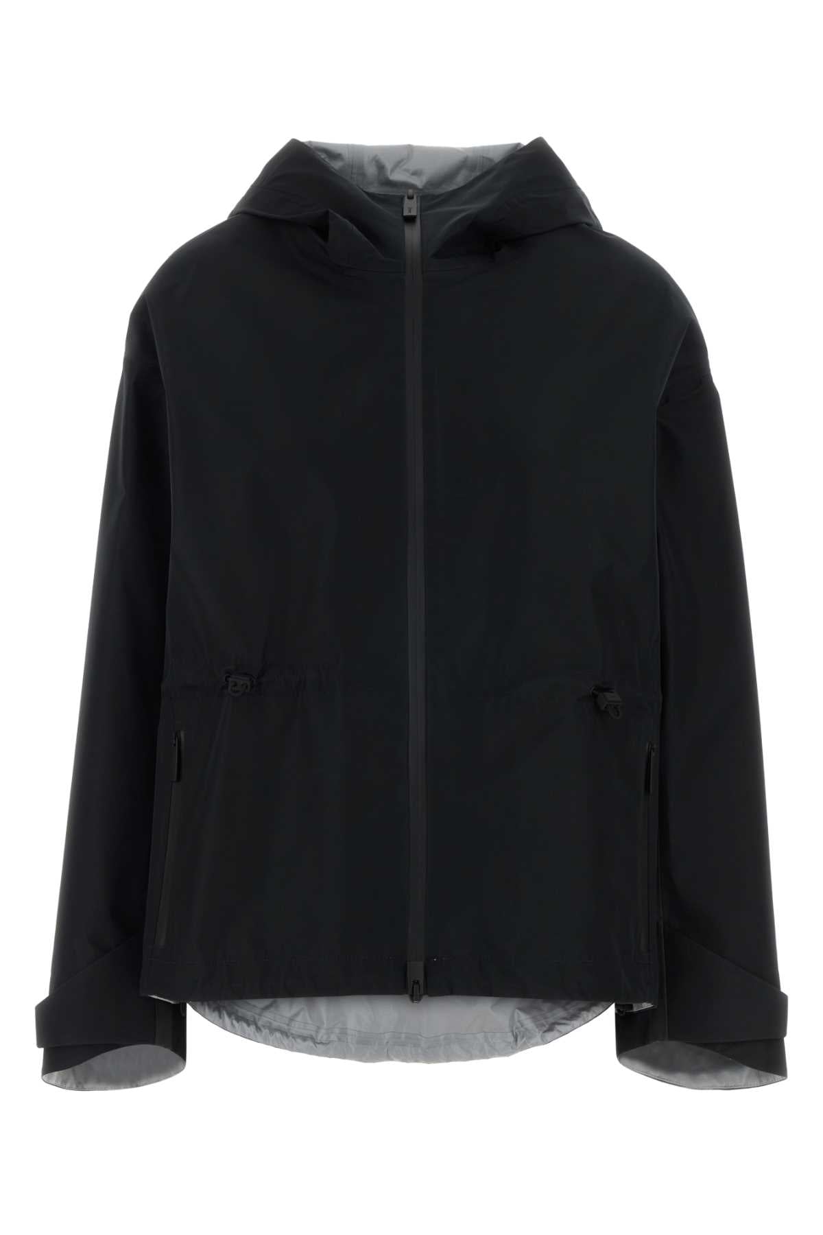 Herno Laminar Parka Jacket — Black