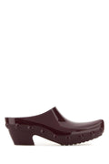 Bottega Veneta Gomma Mule Heel — Brown