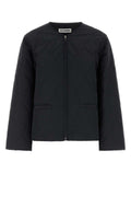 Jil Sander Quilted Polyester Down Jacket — Black