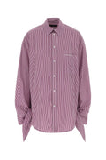 Balenciaga Cuff Shirt — Purple