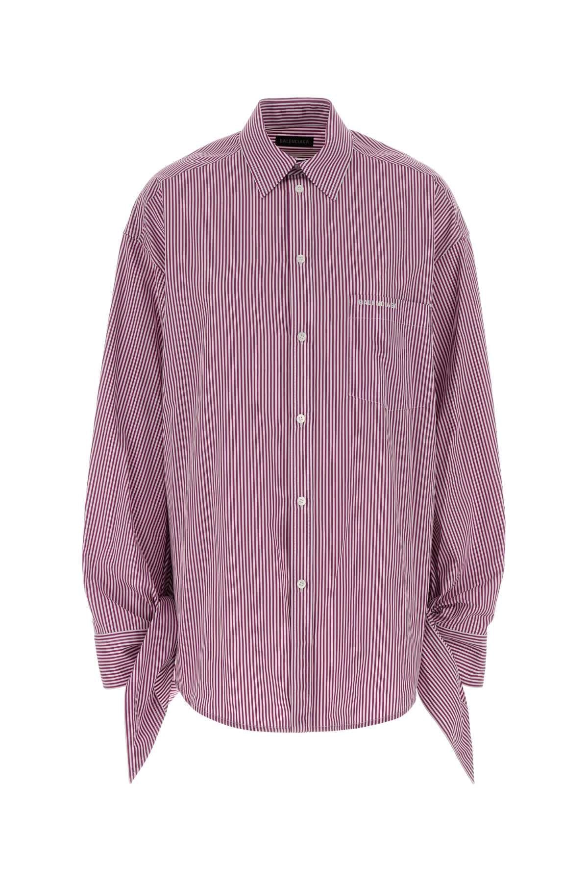 Balenciaga Cuff Shirt — Purple