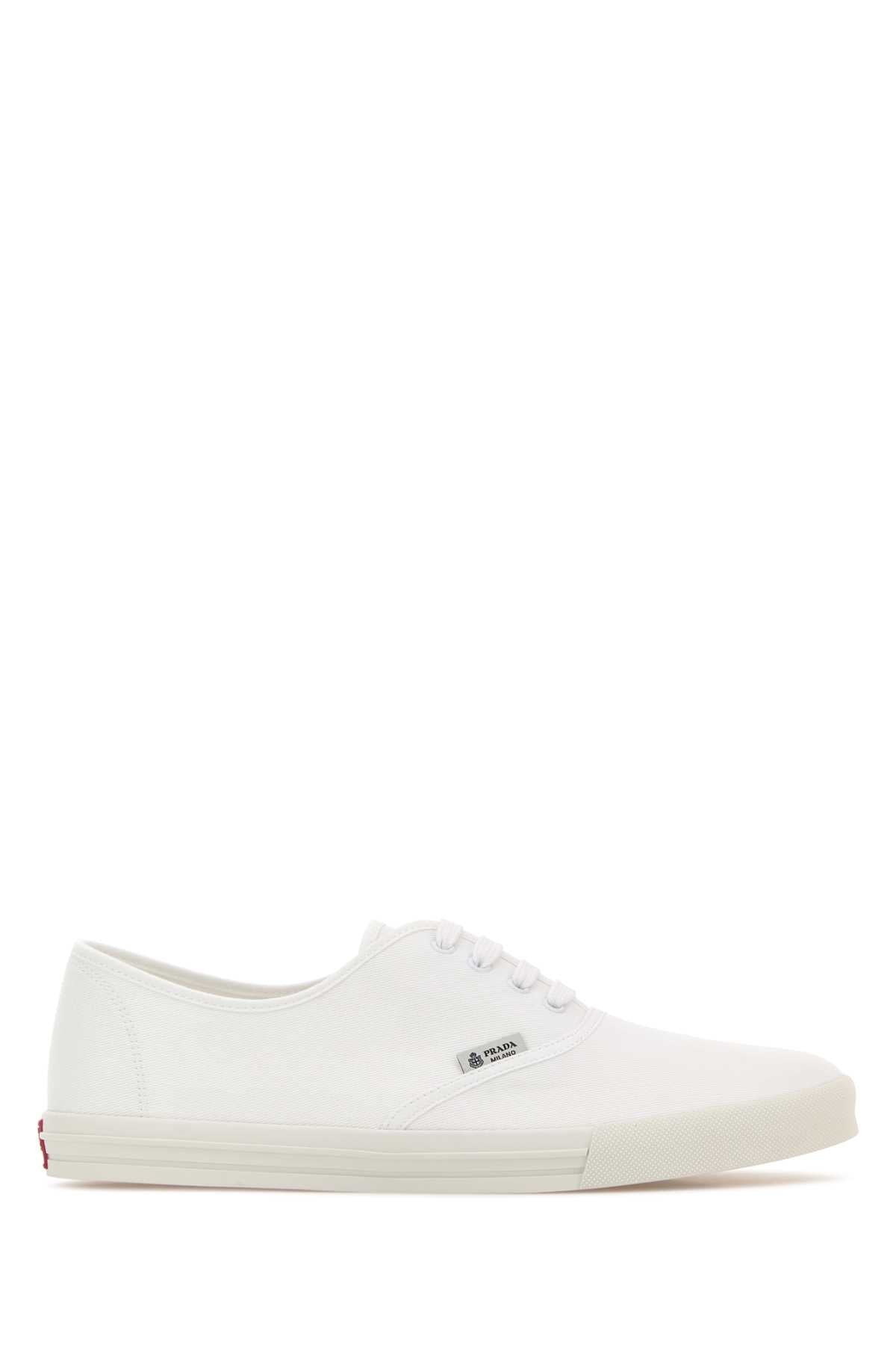 Prada Drill Sneaker — White