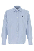 Prada Oxford Cotton Shirt — Blue