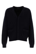 Prada Cashmere Cardigan — Navy