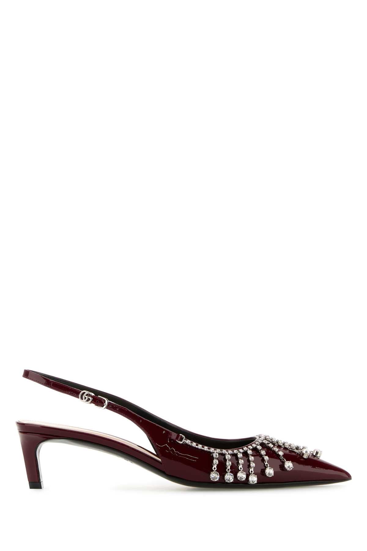 Gucci Guinevere Slingback Heel — Red