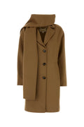 Michael By Michael Kors Scarf Coat — Camel