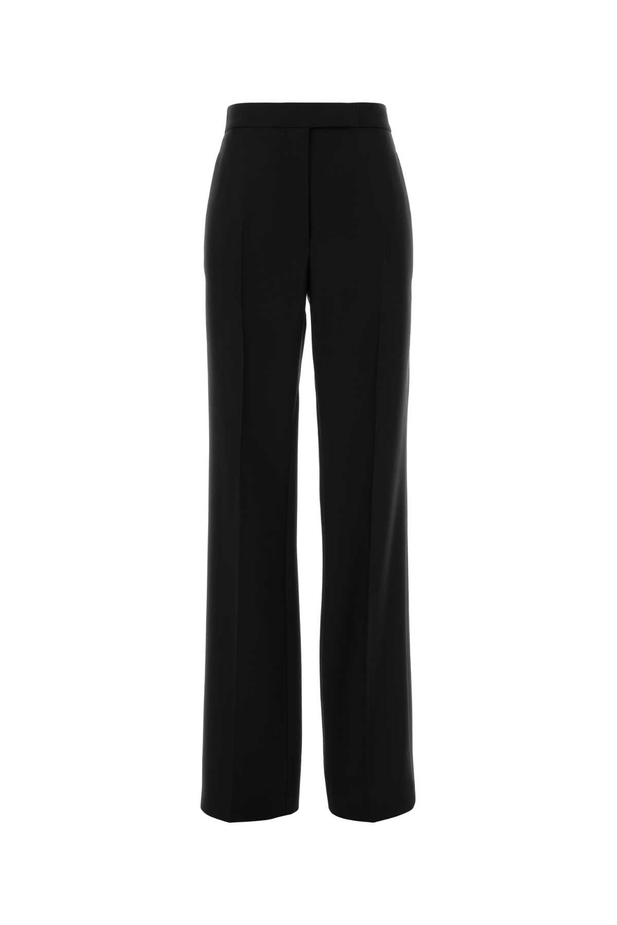 Tom Ford Virgin Wool Blend Trousers — Black