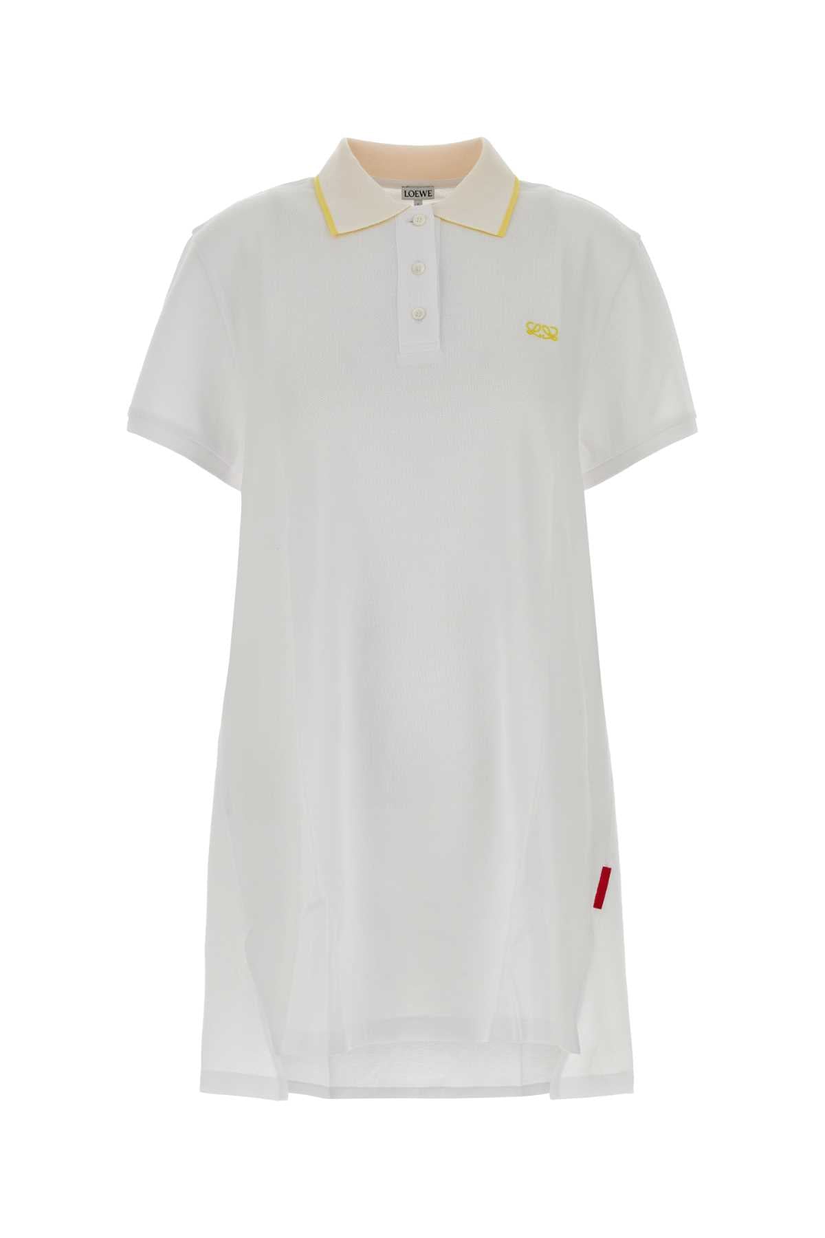 Loewe Dress Polo Dress — White