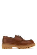 Prada St. Moritz Derby Shoe — Brown