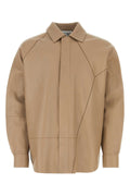 Loewe Leather Jacket — Beige