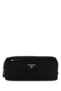Prada Case Travel Wallet — Black