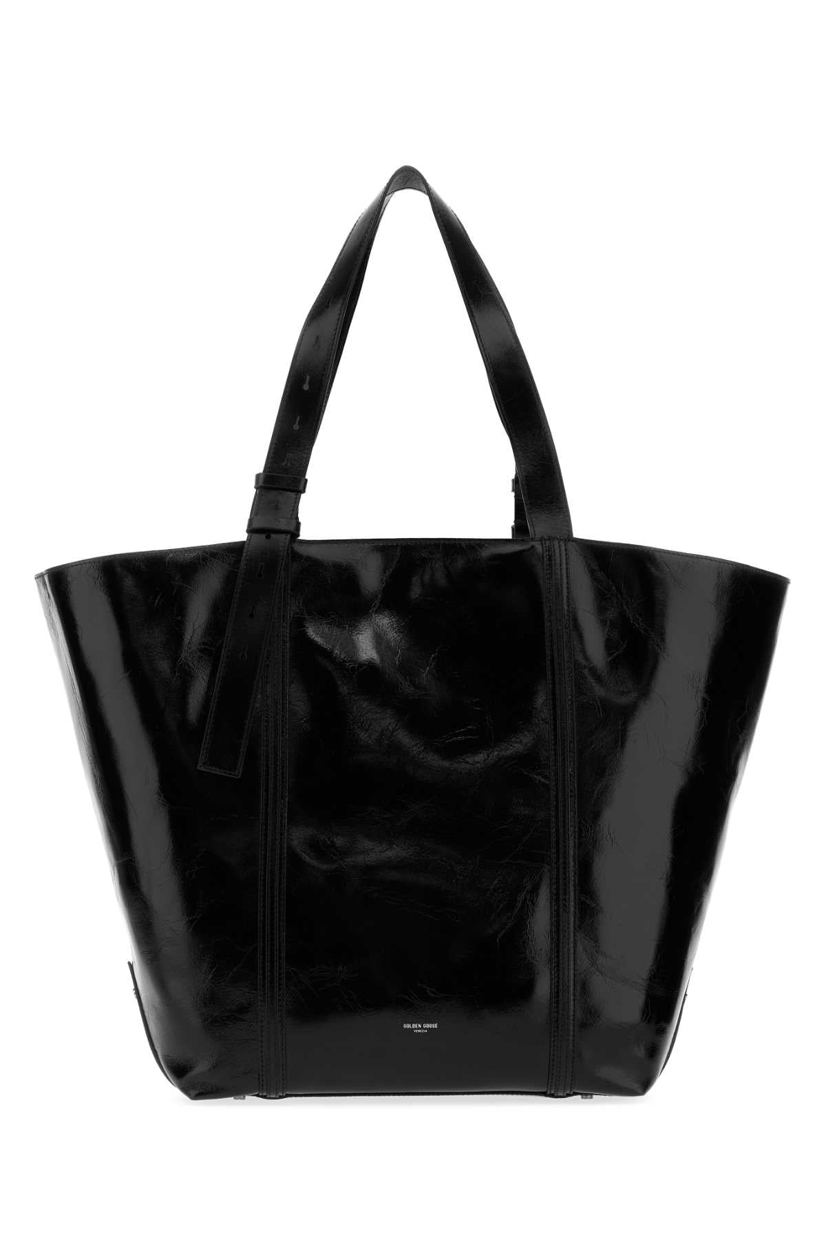 Golden Goose Deluxe Brand Shopping 24.7 Tote Bag — Black
