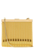 Alberta Ferretti Clutch — Gold