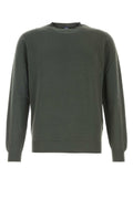 Fedeli Girocollo Sweater — Green