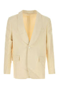 Bode Weave Blazer — Cream